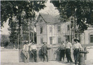 Les jolies grilles de l'hôpital