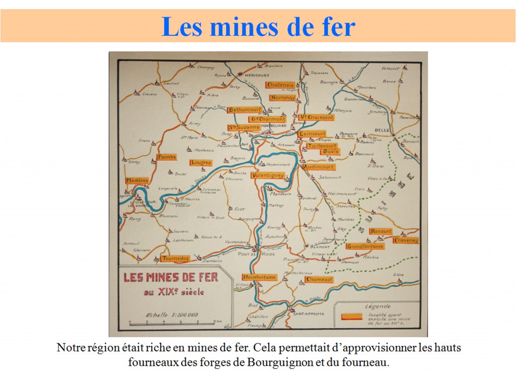 Mines de fer de la région